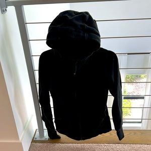 , black cotton, hoodie/sweatshirt, med-large